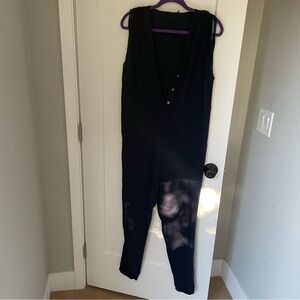 Hatch maternity “Twilight” navy blue romper or jumpsuit, size 1 (small)